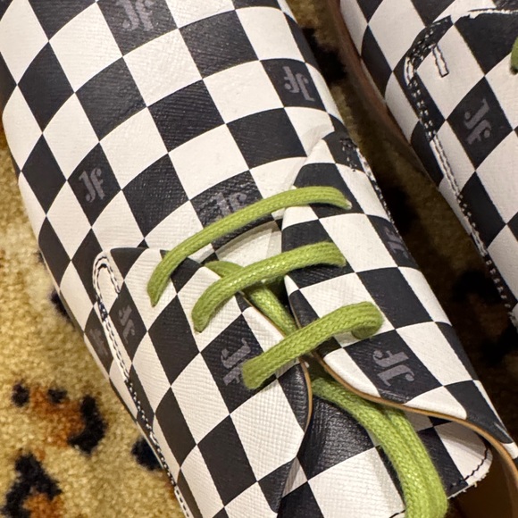 John Fluevog Checkered Men's Shoes - Picture 6 of 10